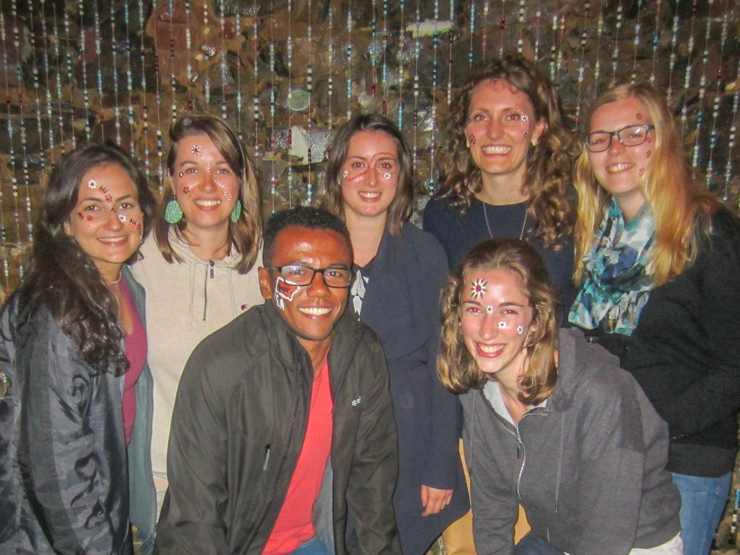 Friends from all over the world Alisson Pinheiro na África do Sul.