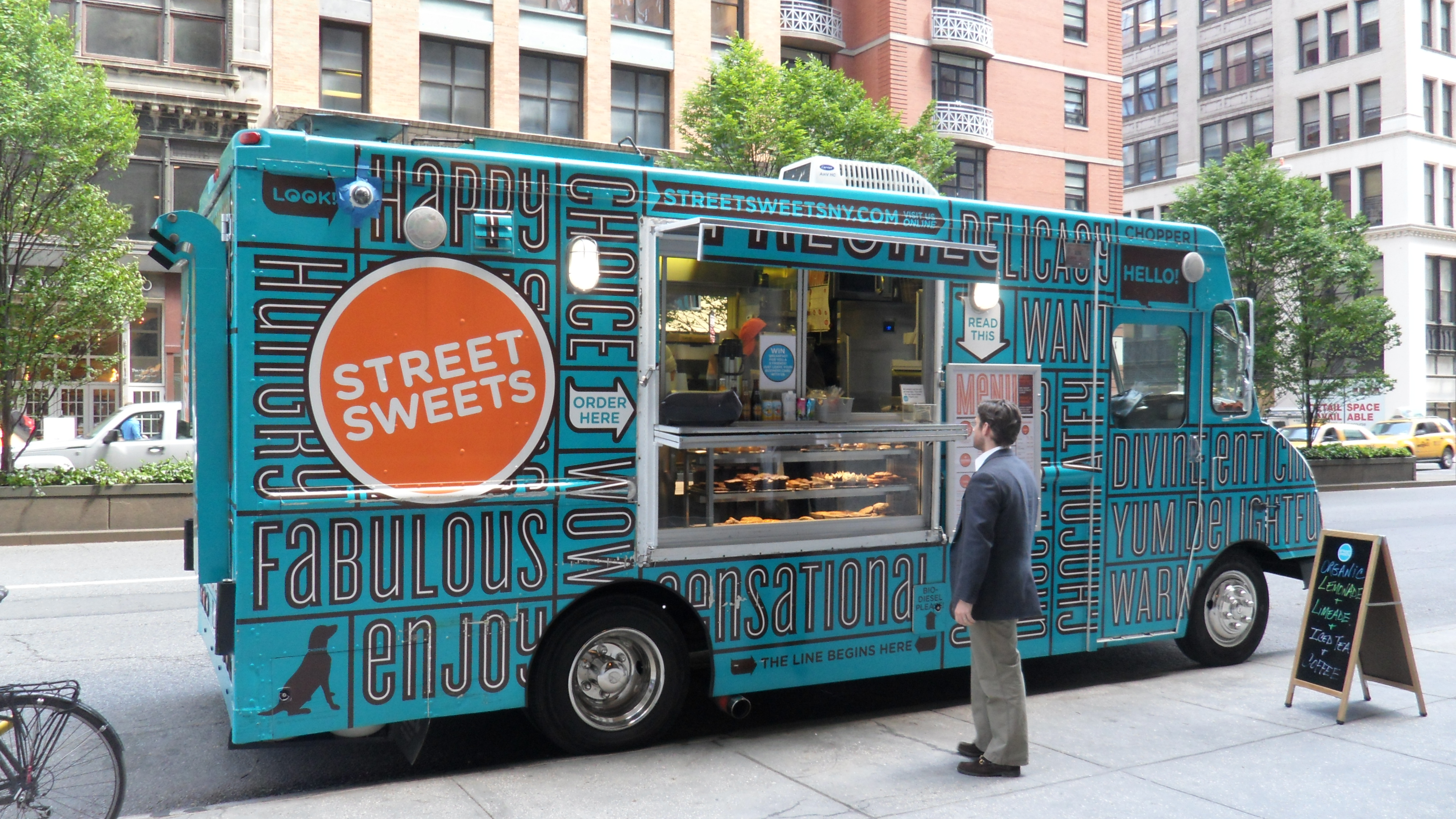 É bem fácil encontrar um food truck wm Nova York, com opções de pratos para todos os gostos.
