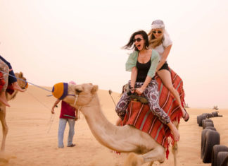 Estudar e Trabalhar em Dubai safari-em-dubai-roda-mundo-intercambio