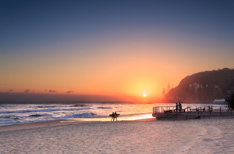 Pôr-do-sol-Gold-Coast-Austrália