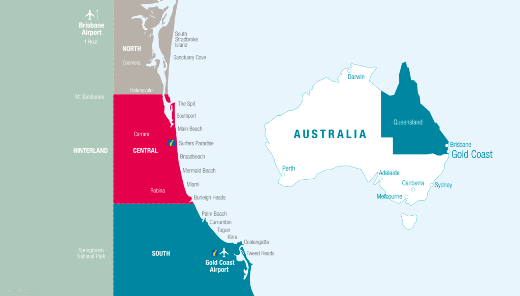 onde fica Gold Coast na Austrália