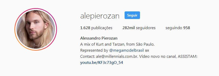 Ale Pierozan No Instagram