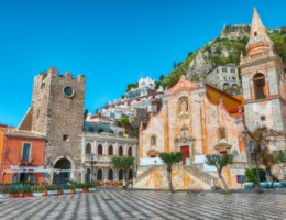 Intercâmbio 50+ em Taormina na Sicília